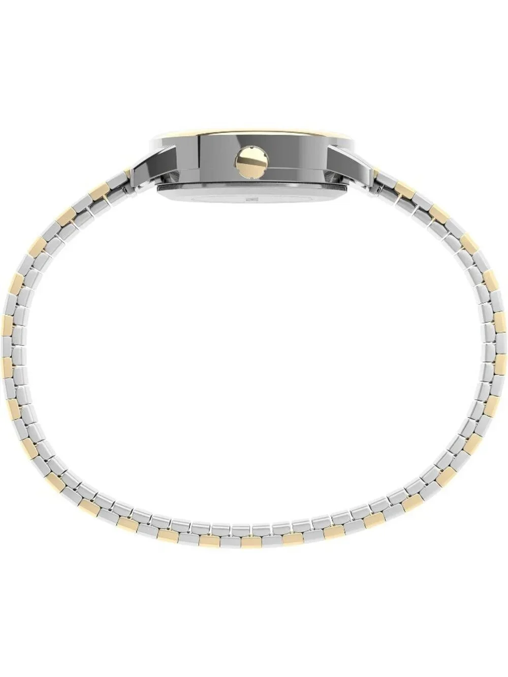 Women's Silver Gold Analog Quartz Easy Reader Adjustable Luminous Classic Watch